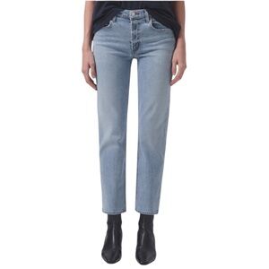 AGOLDE Kye Straight Leg Jeans in Diversion Wash Size 24